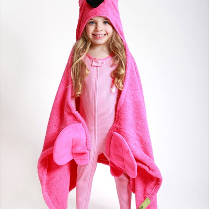 Zoocchini Badcape Baby Franny The Flamingo Cotton