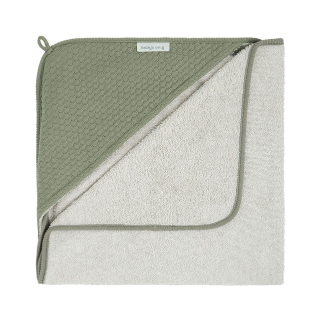 Baby's Only Badetuch Baby Sky Urban Green 75X85cm