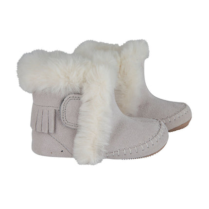 Baby Dutch Babyschuhe Hoch Grau