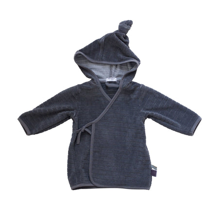 Snoozebaby Bademantel Baby Storm Grey