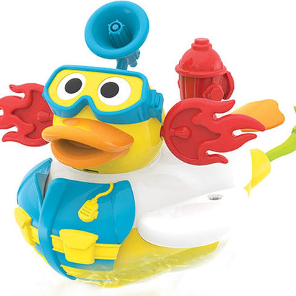 Yookidoo Badespielzeug Jet Duck Fireman