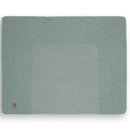 <tc>Jollein</tc> Wickelauflagenbezug River Knit Ash Green 75x85cm