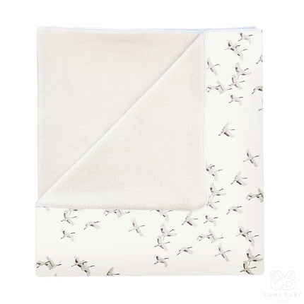 Yumi Baby Bettlaken Cranebirds 100x150cm