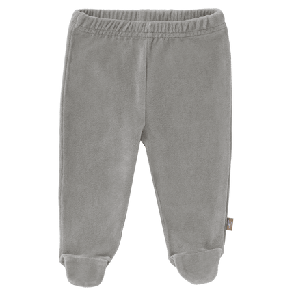 Fresk Baby Broekje Velours Met Voet Paloma Grey - Fresk - Babywinkel - 8720088954607