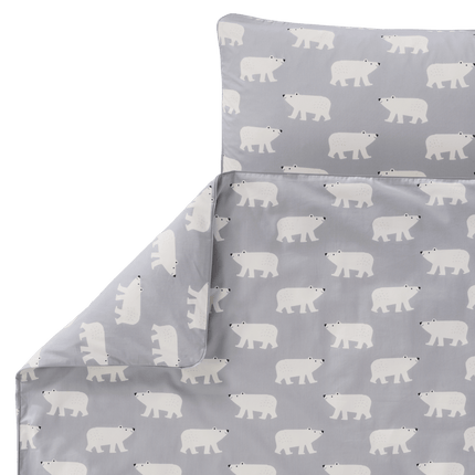 Fresk Dekbedovertrek Polar Bear Geel 140x200cm - Fresk - Babywinkel - 8720088955697