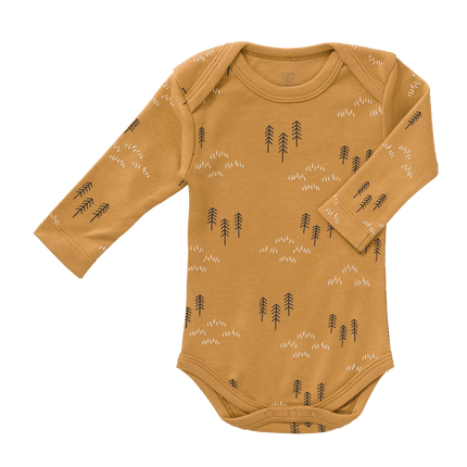 Fresk Romper Woods Lange Mouwen Spruce Yellow - Fresk - Babywinkel - 8720574693058