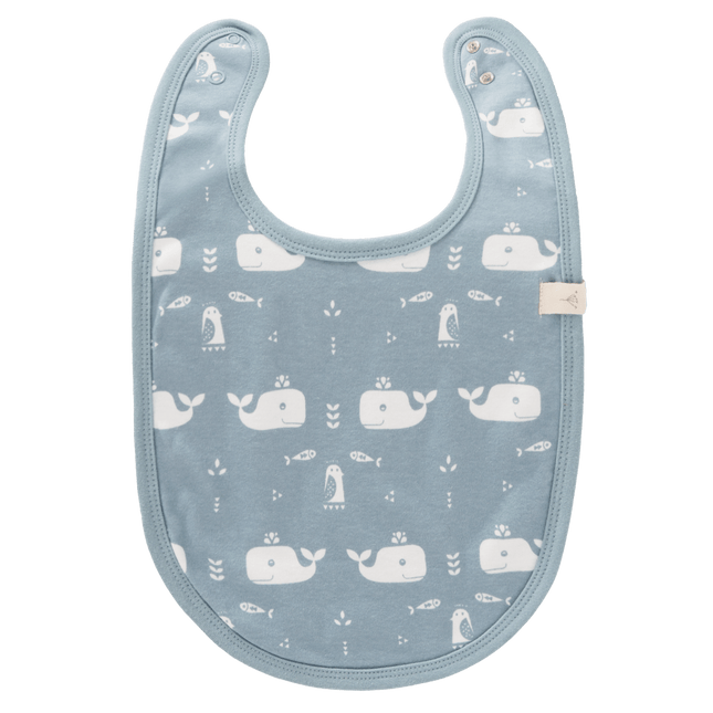 Fresk Slabbetje Whale Blue Fog - Fresk - Babywinkel - 8718754232104