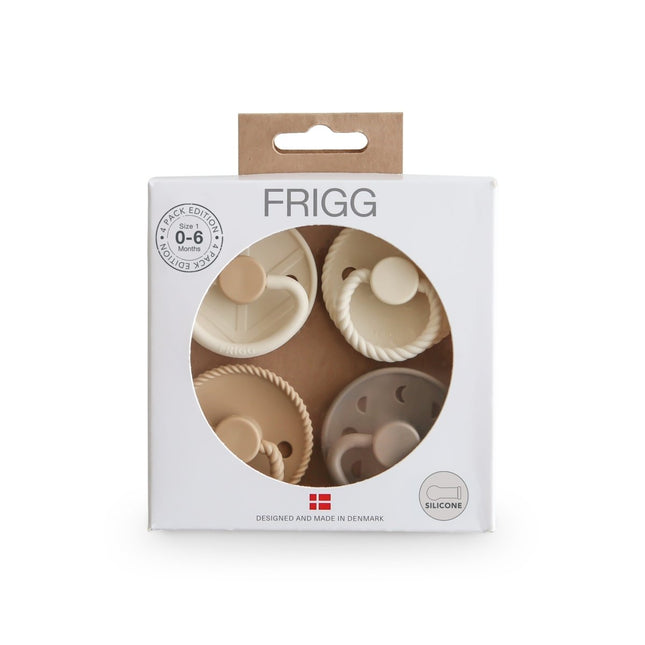 Frigg Speen Maat 1 Crystal Sparkle Silicone 4St - Frigg - Babywinkel - 5715239029634