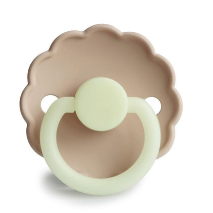 Frigg Speen Maat 1 Daisy Night Croissant Silicone - Frigg - Babywinkel - 5715239009957