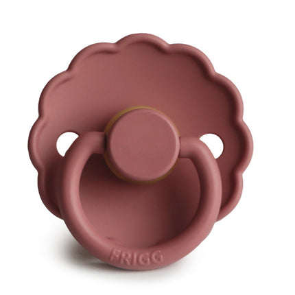 Frigg Speen Maat 1 Daisy Powder Blush Silicone - Frigg - Babywinkel - 5715239009865