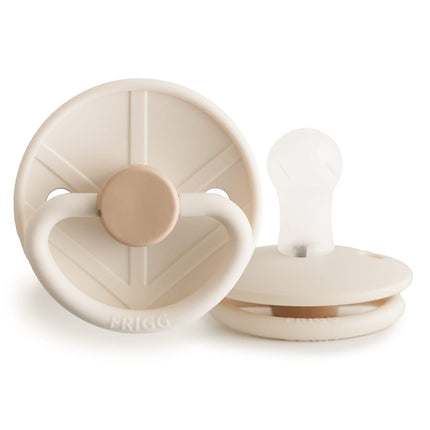 Frigg Speen Maat 1 Little Viking Cream Sigrid Silicone - Frigg - Babywinkel - 5715239025629