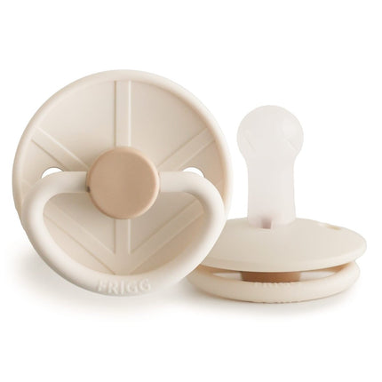 Frigg Speen Maat 2 Little Viking Sigrid Cream Silicone - Frigg - Babywinkel - 5715239025636