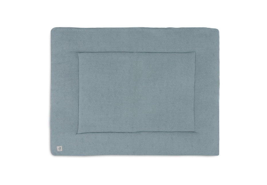 Jollein Boxkleed Cosy Knit Sea Green 75 X 95 Cm - Jollein - Babywinkel - 8717329386778