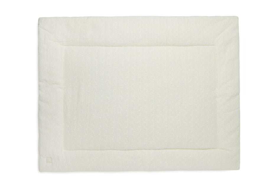 Jollein Boxkleed Embroidery Ivory 75x95cm - Jollein - Babywinkel - 8717329366862