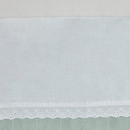 Jollein Ledikantlaken Lace Ivory 120x150cm - Jollein - Babywinkel - 8717329373624