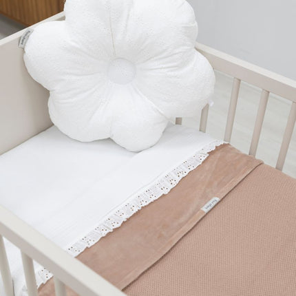 Baby's Only Kissen Flower Calm White