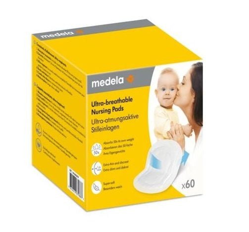 Medela Zoogcompressen Extra Dun 60St - Medela - Babywinkel - 7610472879887