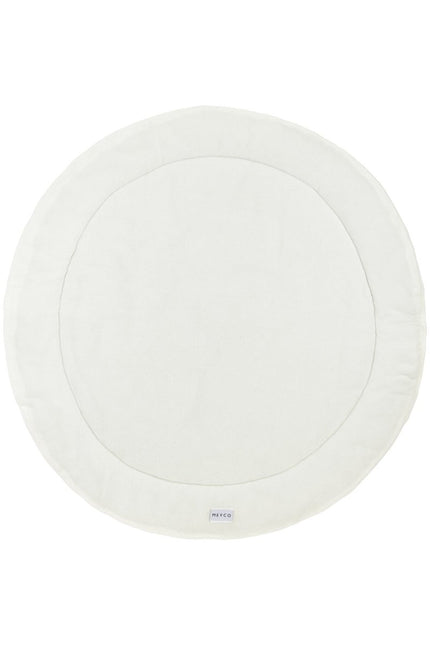 Meyco Boxkleed BoucleÃÅ Rond Uni Offwhite - Meyco - Babywinkel - 4054703396010