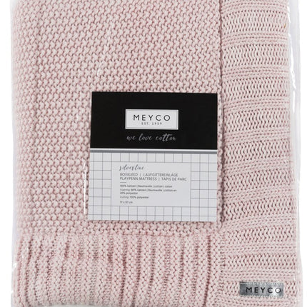 Meyco Boxkleed Relief Mixed Roze - Meyco - Babywinkel - 4054703930832