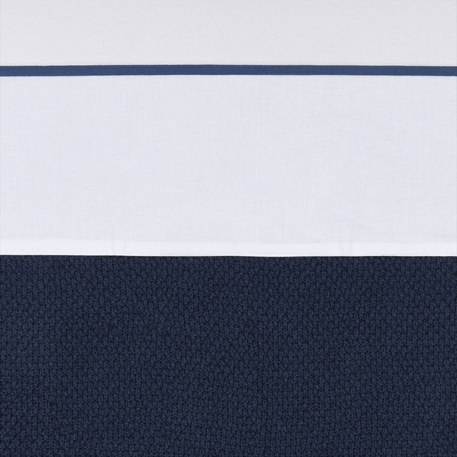 Meyco Ledikantlaken Bies Indigo 100X150cm - Meyco - Babywinkel - 4054703164428