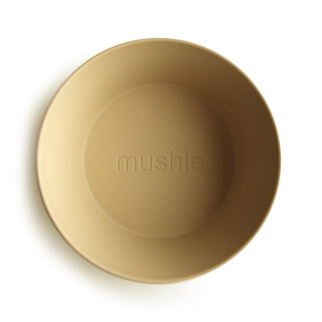 Mushie Baby Kom Rond Mosterd 2st - Mushie - Babywinkel - 810052460383