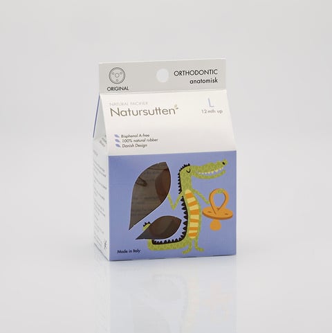 Natursutten Speen Rond Anatomisch L - Natursutten - Babywinkel - 894654002837