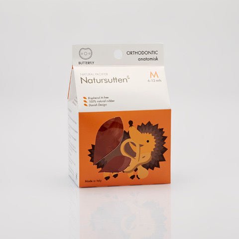 Natursutten Speen Vlinder Anatomisch M - Natursutten - Babywinkel - 894654002417