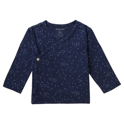 Noppies Overslag Shirt Baby Lange Mouwen Nantes Black Iris - Noppies - Babywinkel - 8719788882556