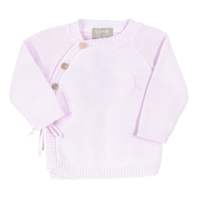 Sophie de Giraf Baby Vestje Overslag Vestje Roze - Sophie de Giraf - Babywinkel - 3760108775077