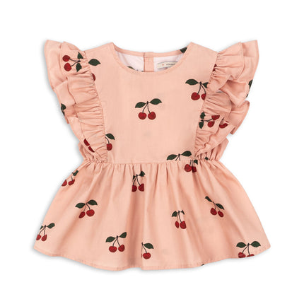 Konges Slojd Baby-Shirt mit Ma Grande Cerise Blush