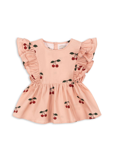 Konges Slojd Baby-Shirt mit Ma Grande Cerise Blush