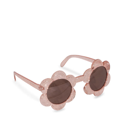 Konges Slojd Baby-Sonnenbrille, Blumen-Glitzer-Rose