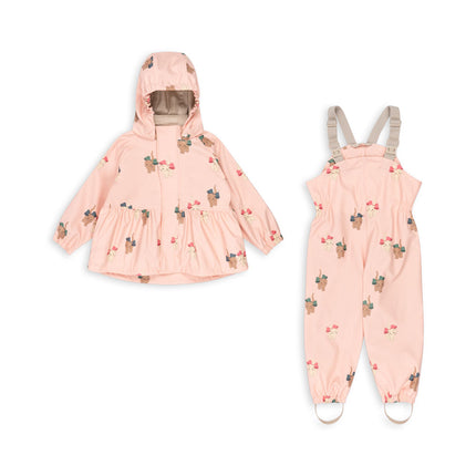 Konges Slojd Regenset Girl Bow Kitty Pink