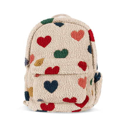 Konges Slojd Jody Teddy Backpack Grs Bon Coeur Coloré