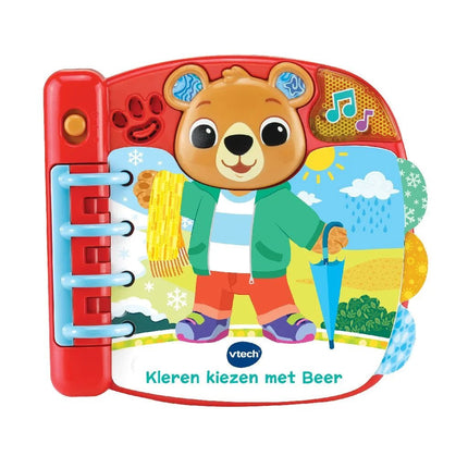 Vtech Baby Boekje Baby Kleren Kiezen Met Beer - Vtech - Babywinkel - 3417765583230